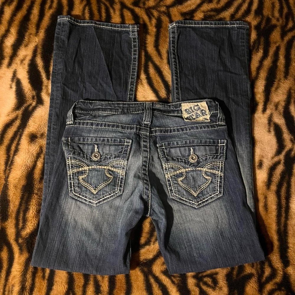 Big Star Women's Dark Blue Boot Cut Jeans